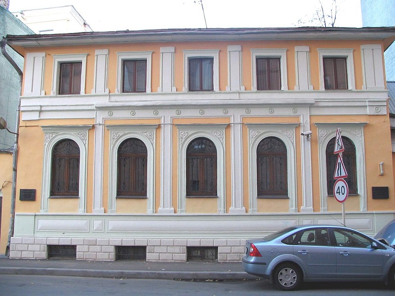 Дом архитектора А. Г. Григорьева в Милютинском переулке