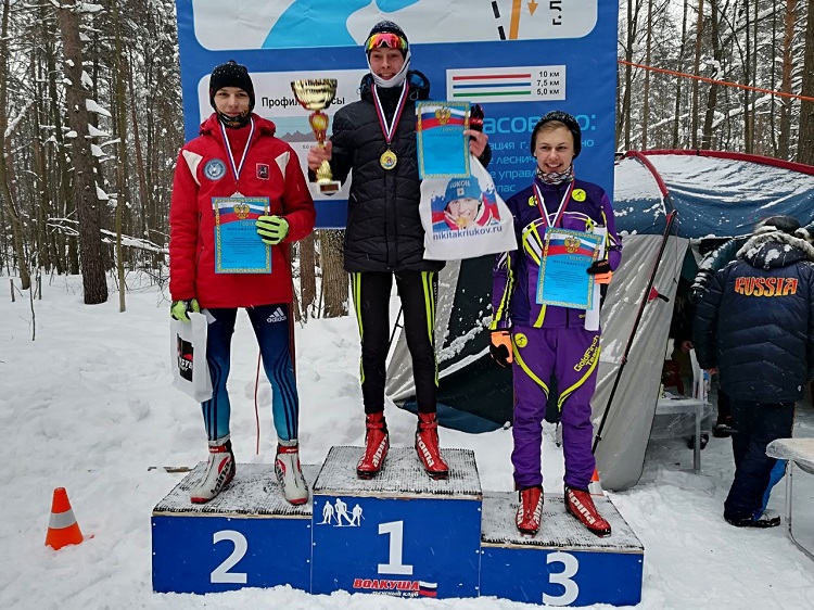Роман Давыдов стал серебряным призером Чемпионата и Первенства города Лыткарино по лыжным гонкам