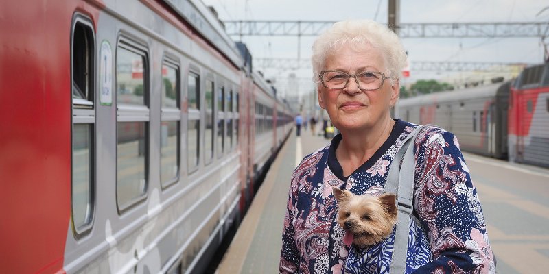 Льготный проезд в пригородных поездах вступил в силу для пенсионеров Москвы