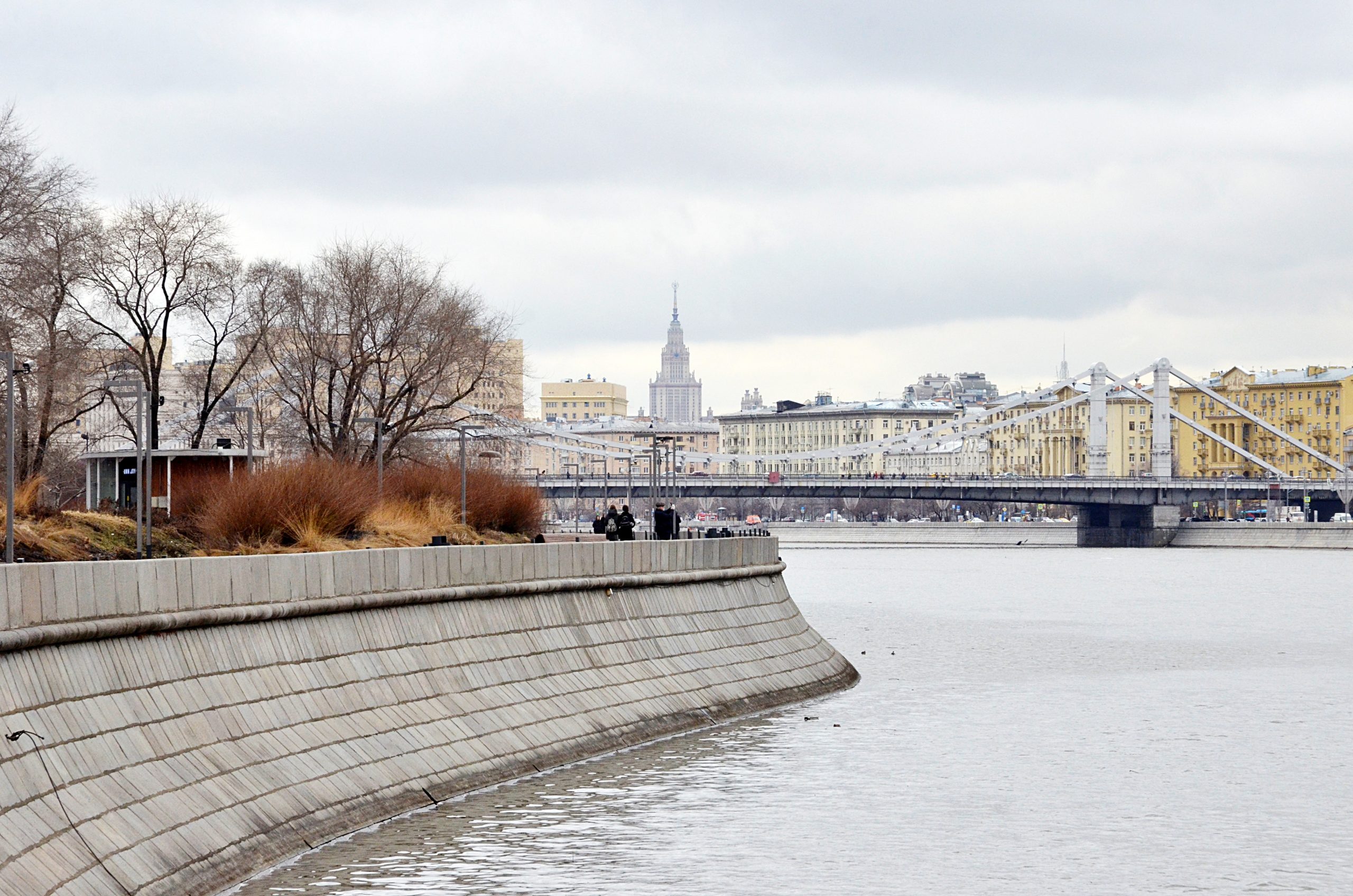 Москва в конце апреля