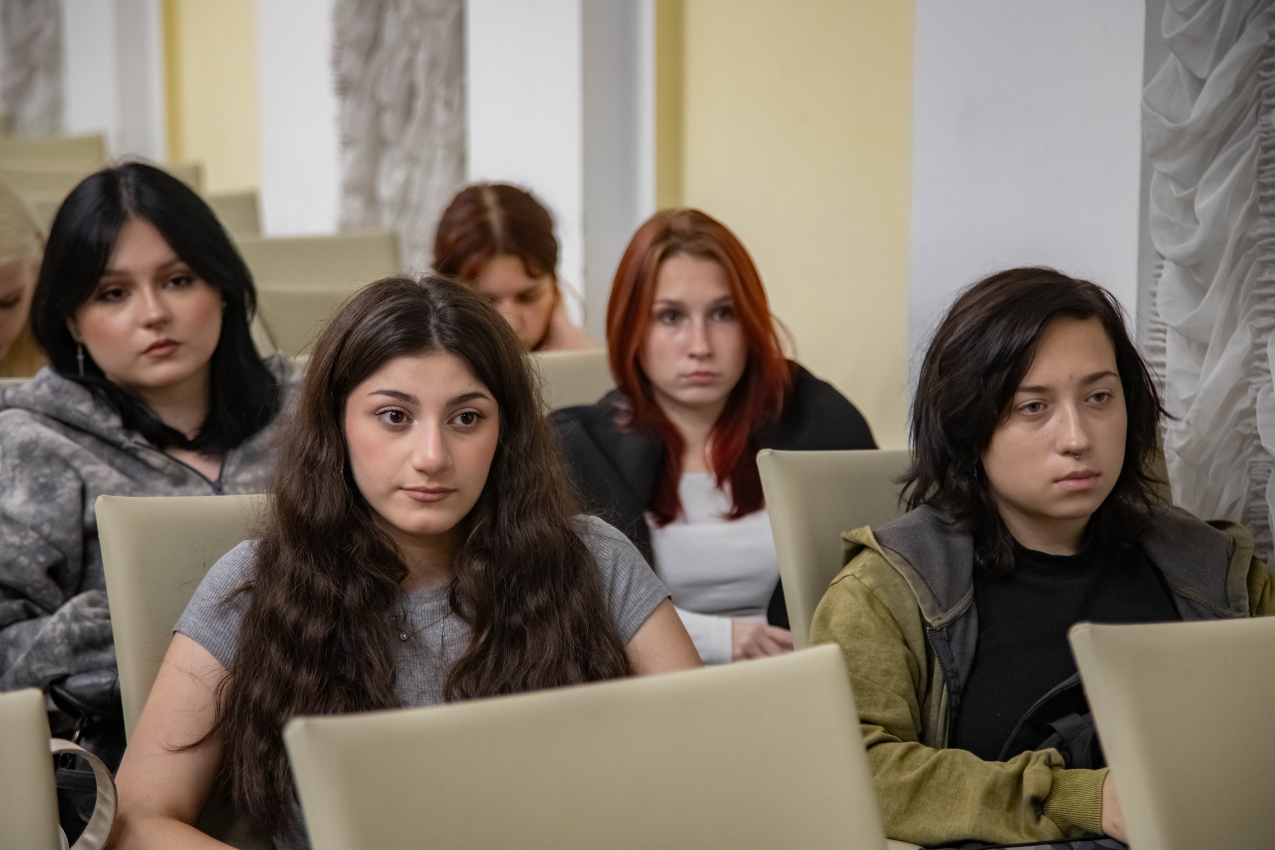 Лекции от представителей ФНС №25 прошли в Технологическом колледже №34. Фото: официальная страница Технологического колледжа №34 в социальных сетях