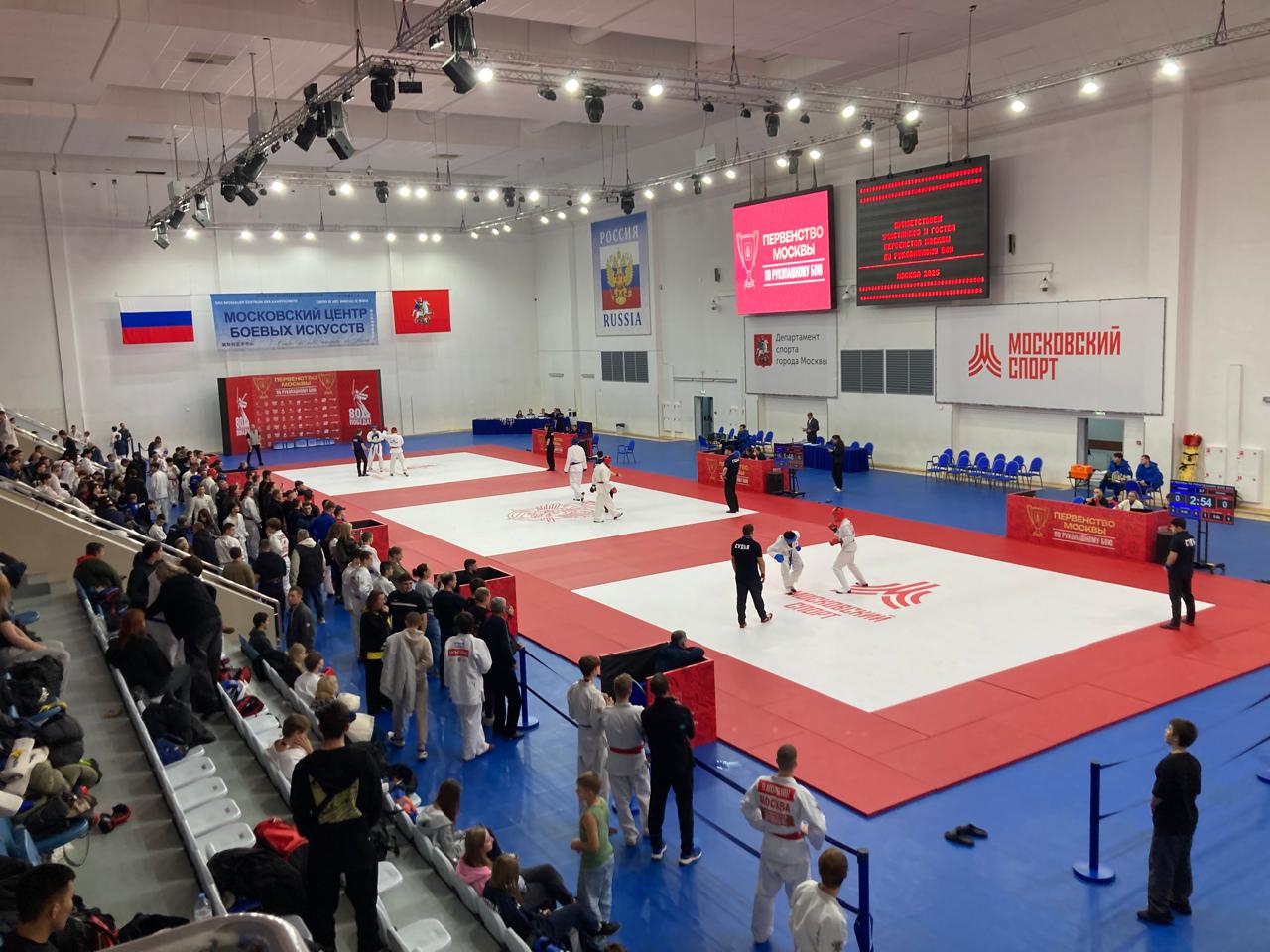 Первенство Москвы по рукопашному бою прошло в МЦБИ. Фото: предоставили представители пресс-службы Московского центра боевых искусств