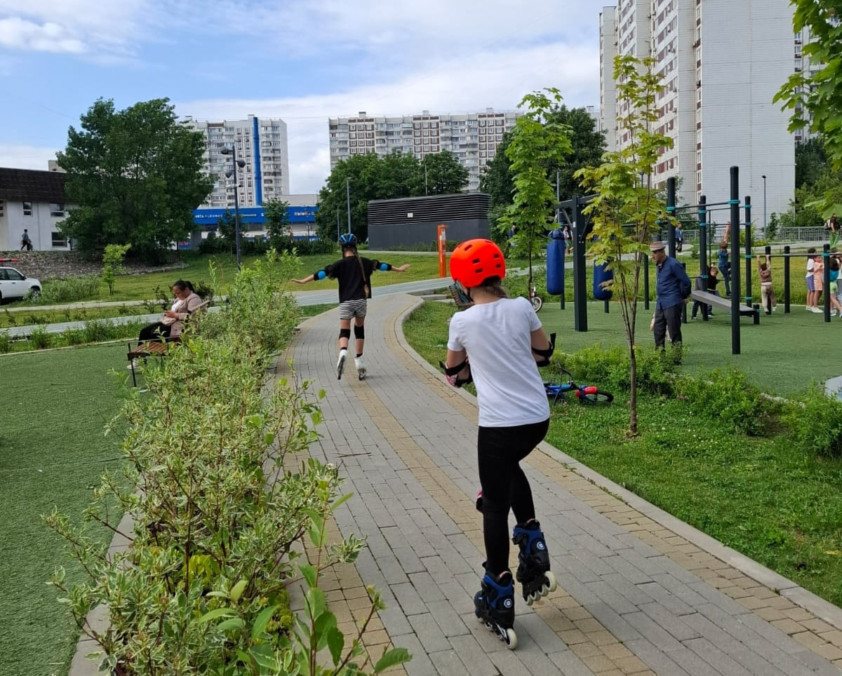 Турнир роллеров состоится в районе Чертаново Северное. Фото: страница управы района Чертаново Северное в социальных сетях