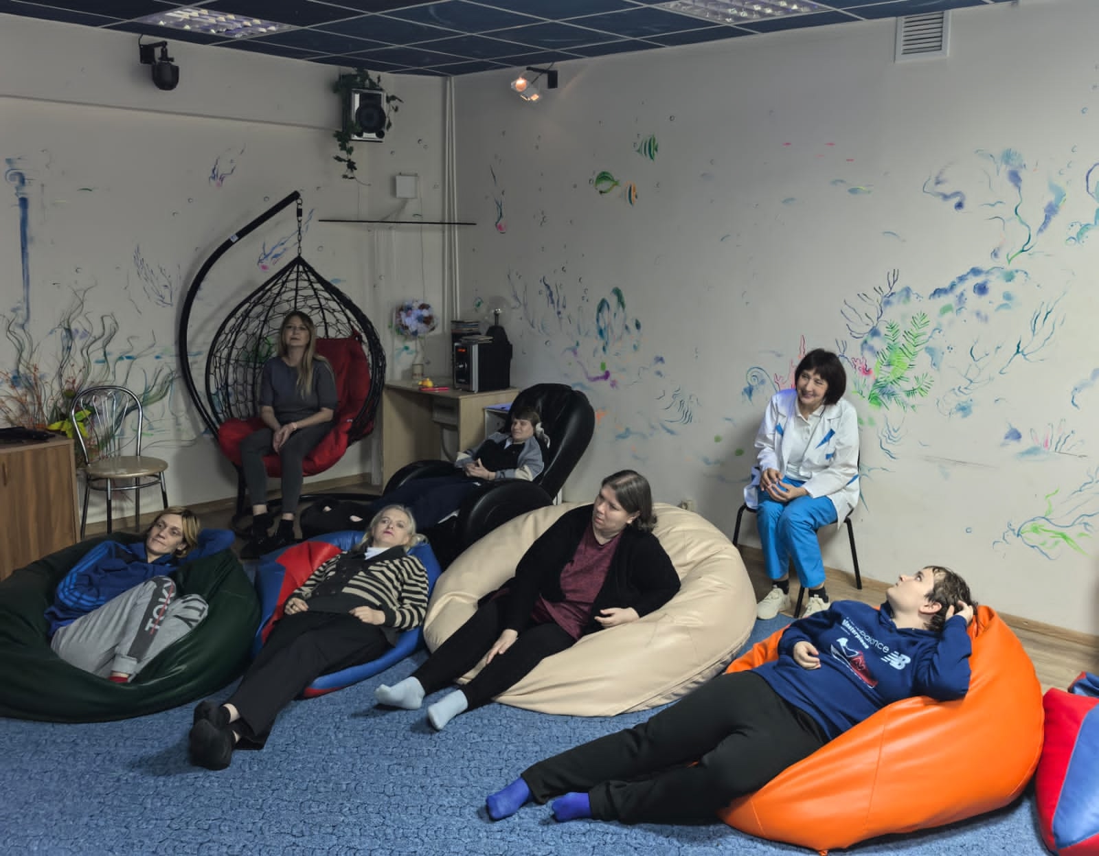 Психологический тренинг прошел в Социальном доме «Чертаново». Фото: официальная страница Социального дома «Чертаново» в социальных сетях